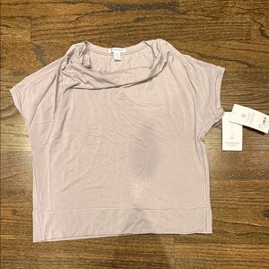 Athleta Light Purple Short Sleeve Top